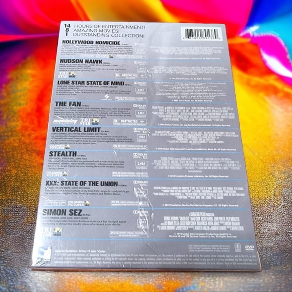 Explosive Cinema 8 Movie Collection DVD - New - Picture 2 of 2